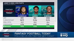 13K views | Darrell Henderson in the starting lineup while Mark Ingram is on the bench? Hear why the Fantasy Football Today crew thinks those are the right moves and get their thoughts on other positions for Week 4 as well. READ: https://sports.cbslocal.com/2020/10/02/fantasy-football-start-sit-week-4-darrell-henderson/ | CBS Local Sports | Facebook