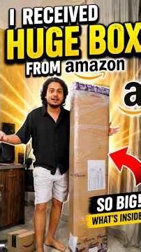 What’s Inside This Giant Amazon Box? 📦🔥