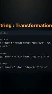 Les fonctions les plus utilisées en java short