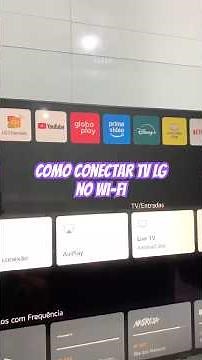 Como conectar tv lg no Wi-Fi (Rede).