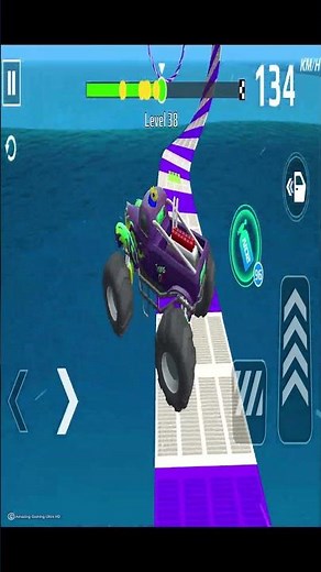 Monster Truck Mega Ramp Extreme Racing | GT Car Stunt Master 3D | Truck | Level 38 | Game Shorts