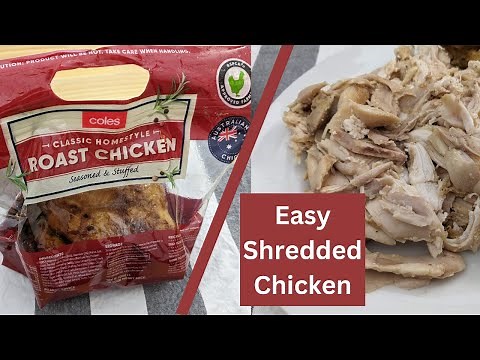 De-bone And Shred A Whole Chicken In A Ziplock Bag - Quick & Easy