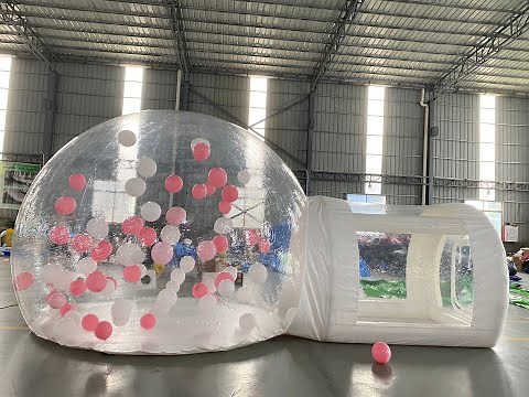 Kids Events Inflatable Bubble House with Flying Balloons