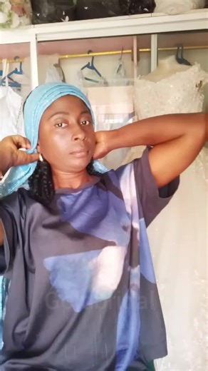 quick head wrap tutorial #tutorial #headtie