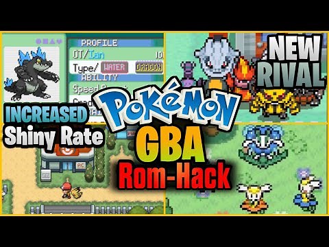 New Pokemon GBA Rom-Hack with Increased Shiny odds, New Story, Good Graphics, and Many More !!