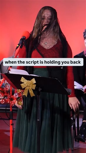 Ari Stidham on Instagram: "Bit.ly/XMASRADIO25 CHRISTMAS CAROL THE LIVE RADIO PLAY returns to Thousand Oaks on Dec 20th! Clip from last years production, starring @kelsey_redmond_ and @thebig_reen, sound mix by @looisramsay, video and edit by @parryripostefilms This faithful and funny adaptation of the Dickens classic features live foley sound effects and music, styled after the radio plays of the 1930’s and 1940’s. This adaptation from director Ari Stidham (CBS Scorpion) stars Bradley Gosnell (O