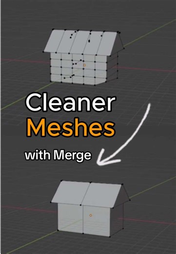 How to Clean Your Meshes in Blender by Merging Vertices