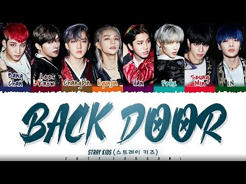 STRAY KIDS - 'BACK DOOR' Lyrics [Color Coded_Han_Rom_Eng]