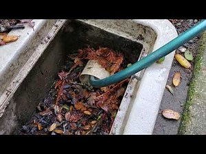 How To Clear a Clogged French Drain DIY