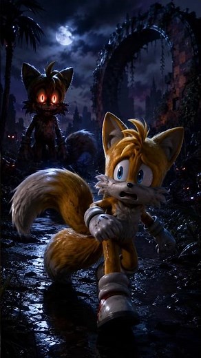 Why Does Tails Have TWO Tails? 😨 #sonic #shorts