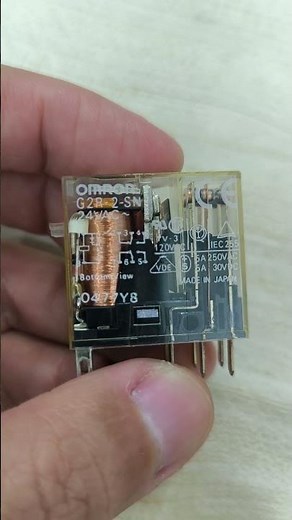 Omron Relay G2R-2-SN 24V AC #electx #electxelectricalsupply #omron #diy #diyprojects