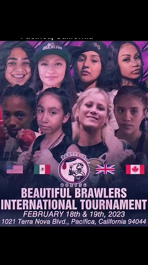 25 reactions | 3 DAYS until Beautiful Brawlers 11 ~ Saturday & Sunday in Pacifica, CA ~ 12 Noon Start. Be ready for an action packed weekend with Boxers from the USA, Mexico, Canada, UK, Taiwan & U.S. Army World Class Athlete Program TICKETS online at babyfaceboxing.com or at the door #TeamBrawlers      | Boxing Meets Beauty | Facebook