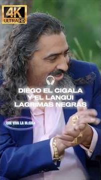🎤 Diego El Cigala & El Langui - Lágrimas Negras 4K | Con Bertín Osborne