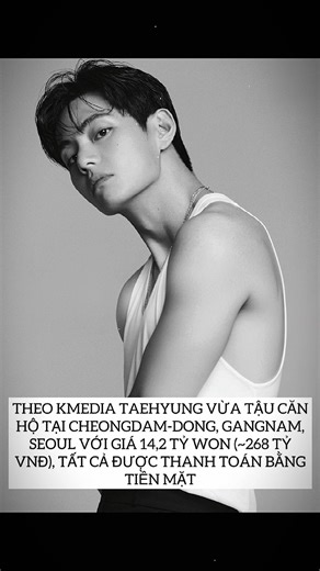 V (BTS) mua căn hộ duplex tại PH129 Cheongdam