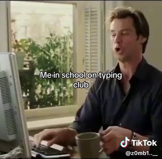 Like its so fun for some reason #brucealmighty #typingclub #typingfast #fasttyper #xybcza #fypシ