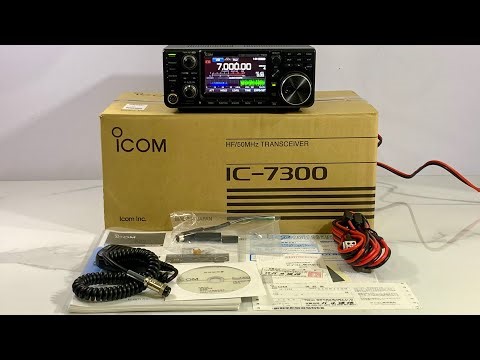 💢iCom IC-7300 HF/50MHz 110/100W Dusbuk Komplit ATU DSP Open💢