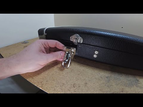 Gibson Guitar Hard Shell Case Latch Repair Install Flying V Les Paul Explorer