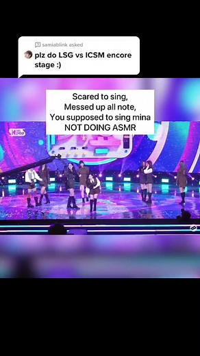 Answer to @samiablink petition for twice to stop wispering during encore stage ✋🏻 #twicelipsync #twiceflop #fyp #kpoptwice