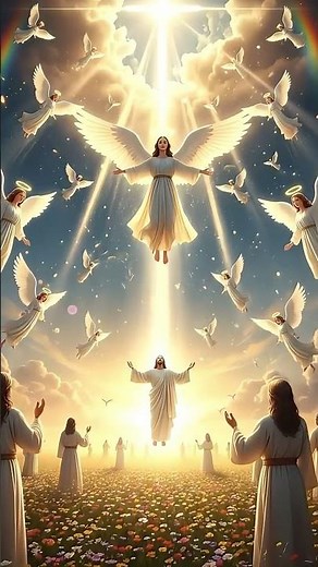 Heaven Opens: The Moment Jesus Came to Earth & The Angels Sing Praise