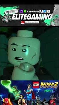 Batman and superman Fool Lex Luthor LEGO Batman 2 #batman #lego #legobatman #shorts #dccomics