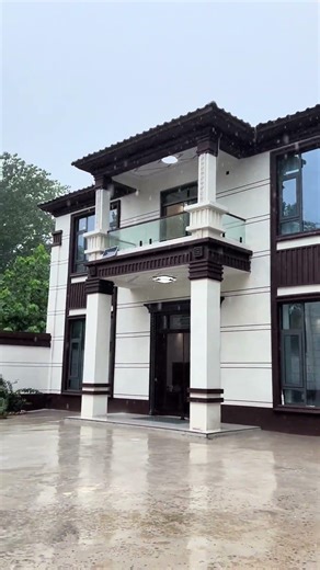 这样的自建房 谁不想要一个呢 #农村自建房 #农村老家 #听雨的声音 #盖房子 #小蒙儿的家