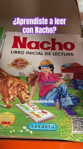¿Aprendiste a leer con Nacho? 🎒