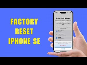 How to Factory Reset an iPhone SE - Quick Tutorial [2025]