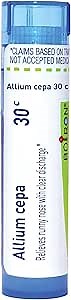 Boiron Allium Cepa 30C Homeopathic Medicine for Runny Nose - 80 Pellets
