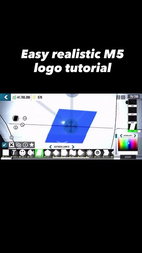 BMW M5 Logo Tutorial for Car Parking Multiplayer