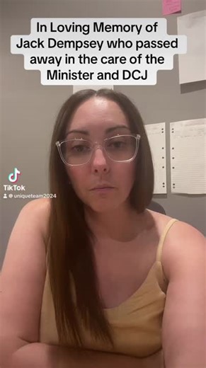 In memory of Jack Dempsey who had his whole life ahead of him. Jack had been 18 for one week and was living in ITC in LWB care. He was also well known to the Department. His former carer who had… | Mel J. | 13 comments