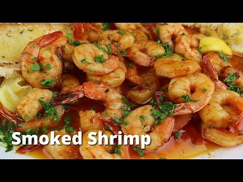 Smoked Shrimp Recipe | Barbecue Shrimp Smoked on Ole Hickory Smoker