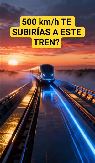 EL TREN MÁS RÁPIDO DEL MUNDO. #futuro #JAPON #tecnologia #tren