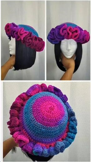 💯Basic Dc Ruffle Hat | Easy To Make 👍| Watch Tutorial ‪@sunnyheartscrochet‬