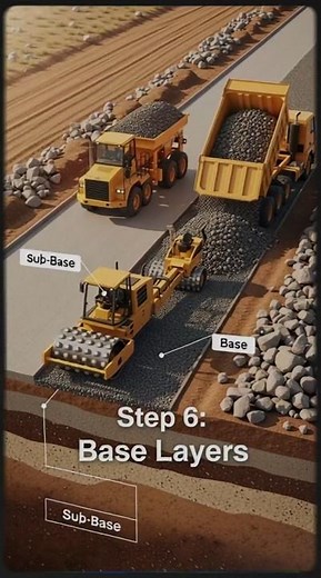 “3D Animated Road Construction | From Soil to Asphalt Explained”