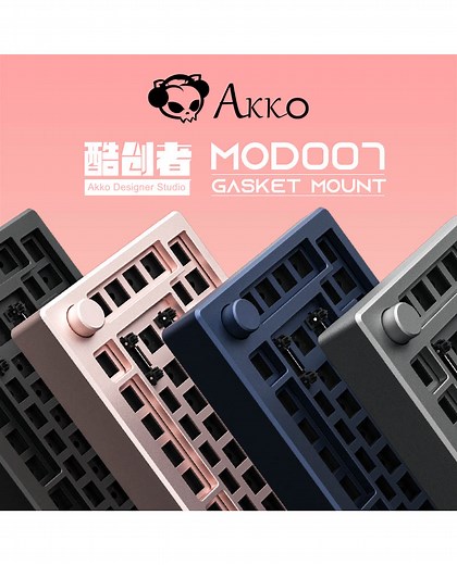 Kit bàn phím cơ AKKO Designer Studio – MOD007 (Hotswap 5 pin / RGB / Foam tiêu âm / Gasket Mount) - AKKO Gear