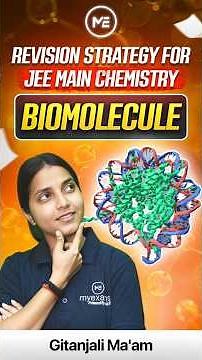 Biomolecules Full Revision 🔬 | JEE Main 2026 | High-Weightage Concepts & PYQs