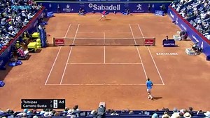 111K views · 1.1K reactions | First ATP World Tour Final  What a day for Stefanos Tsitsipas reaching the Barcelona Open final, 7-5 6-3 over Carreno-Busta... | Tennis TV | Facebook