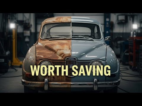 From Rust to Value | ASMR Saab 96 Two-Stroke Restore