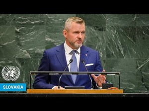 🇸🇰 Slovakia - President Addresses United Nations General Debate, 80th Session | #UNGA