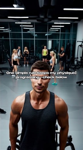 One simple rule keeps my physique progressing—check below
