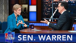 14K views · 736 reactions | In part two of her interview with Stephen, Sen. Elizabeth Warren lists the many urgent topics she would take up in the Senate in the absence of a filibuster rule creating deadlock. Stick around for part three of Sen. Warren’s interview with Stephen! | The Late Show with Stephen Colbert | Facebook