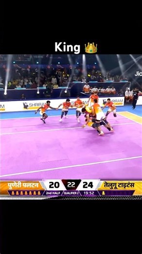 Pro kabaddi match on top💪 #kabaddi #prokabaddi
