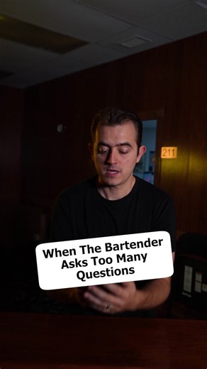 The All Knowing Bartender (Part 11) #skit #funny | Bartenders Of TikTok