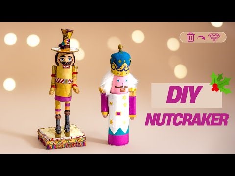 I Turned Toilet Paper Rolls Into Magical Christmas Nutcrackers