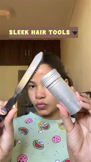 Sleek hair tutorial 🖤🫶🏻#sleekhairstyles