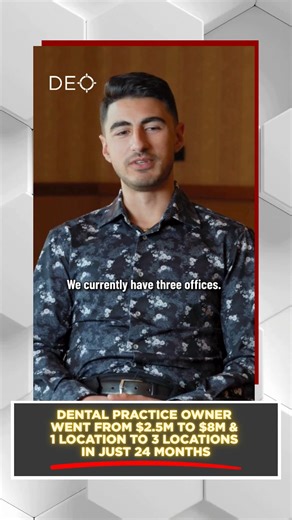 Struggling to grow your dental practice without burning out? You started your practice to create a thriving business that gives you freedom. But instead, you’re stuck: ❌ Profit margins are shrinking, even if revenue grows ❌ Your team depends on you for every decision, keeping you trapped in the day-to-day ❌ You’re burning yourself out practicing dentistry AND being a CEO ❌ You feel like you can't ever leave the chair because your practice depends on your production You’re not alone. Hundreds of 