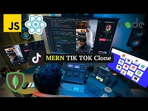 🔴Build a TIK TOK Clone with MERN Stack (MongoDB, Express, React, Node JS)