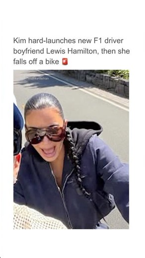 Kim Hard-Launches New F1 Driver Boyfriend Lewis Hamilton #shorts #kimkardashian #lewishamilton