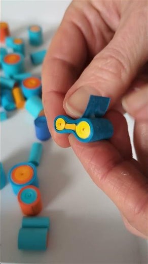 I have discovered a new #quilling #paper element!