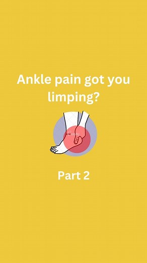 65 reactions · 55 comments | Ankle pain got you limping? Part 2 :...